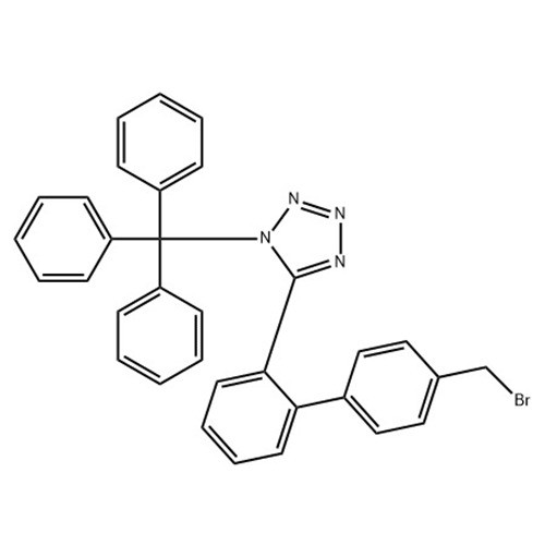5-(4'-Bromomethyl-1,1'-biphenyl-2-yl)-1-triphenylmethyl-1H-tetrazole CAS#124750-51-2