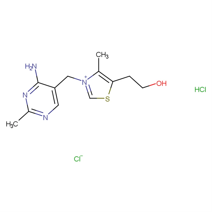 Clorhidrato de tiamina (clorhidrato de cloruro de tiamina) CAS# 67-03-8
